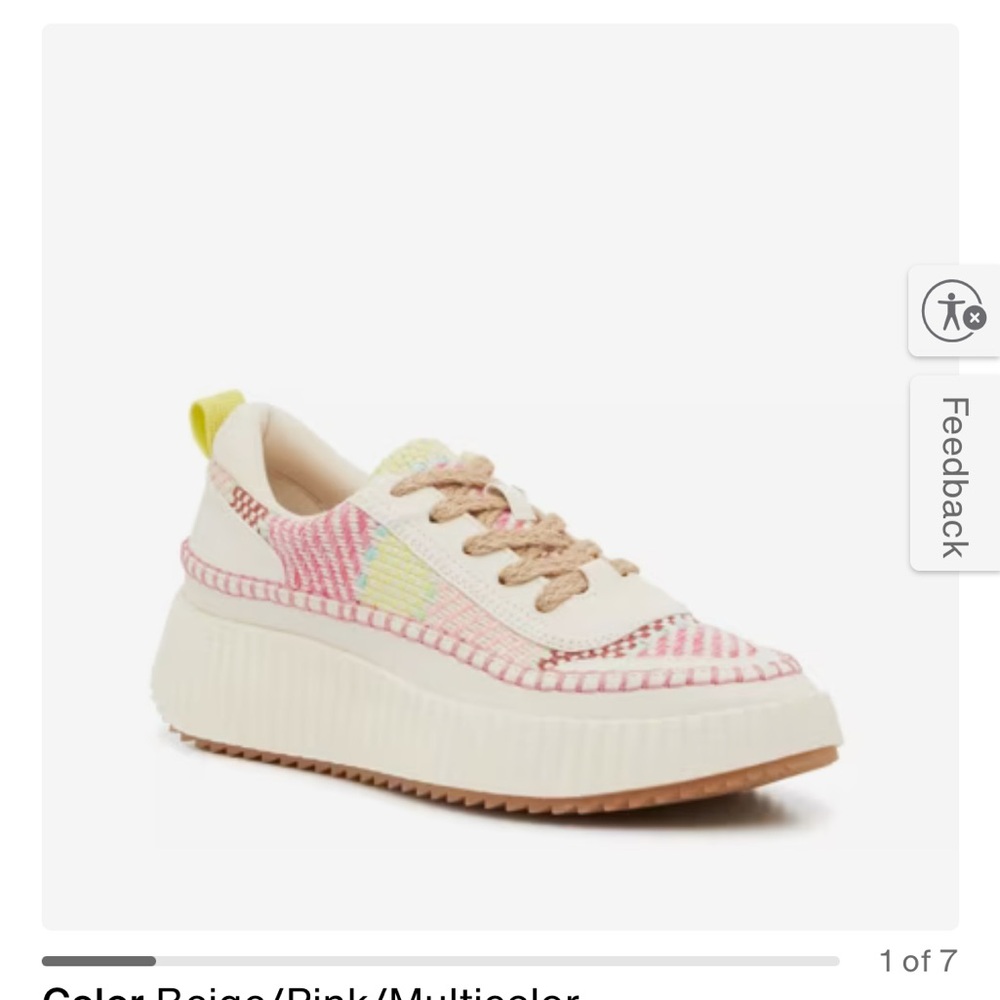 Dolce Vita Daran Wedge Sneaker